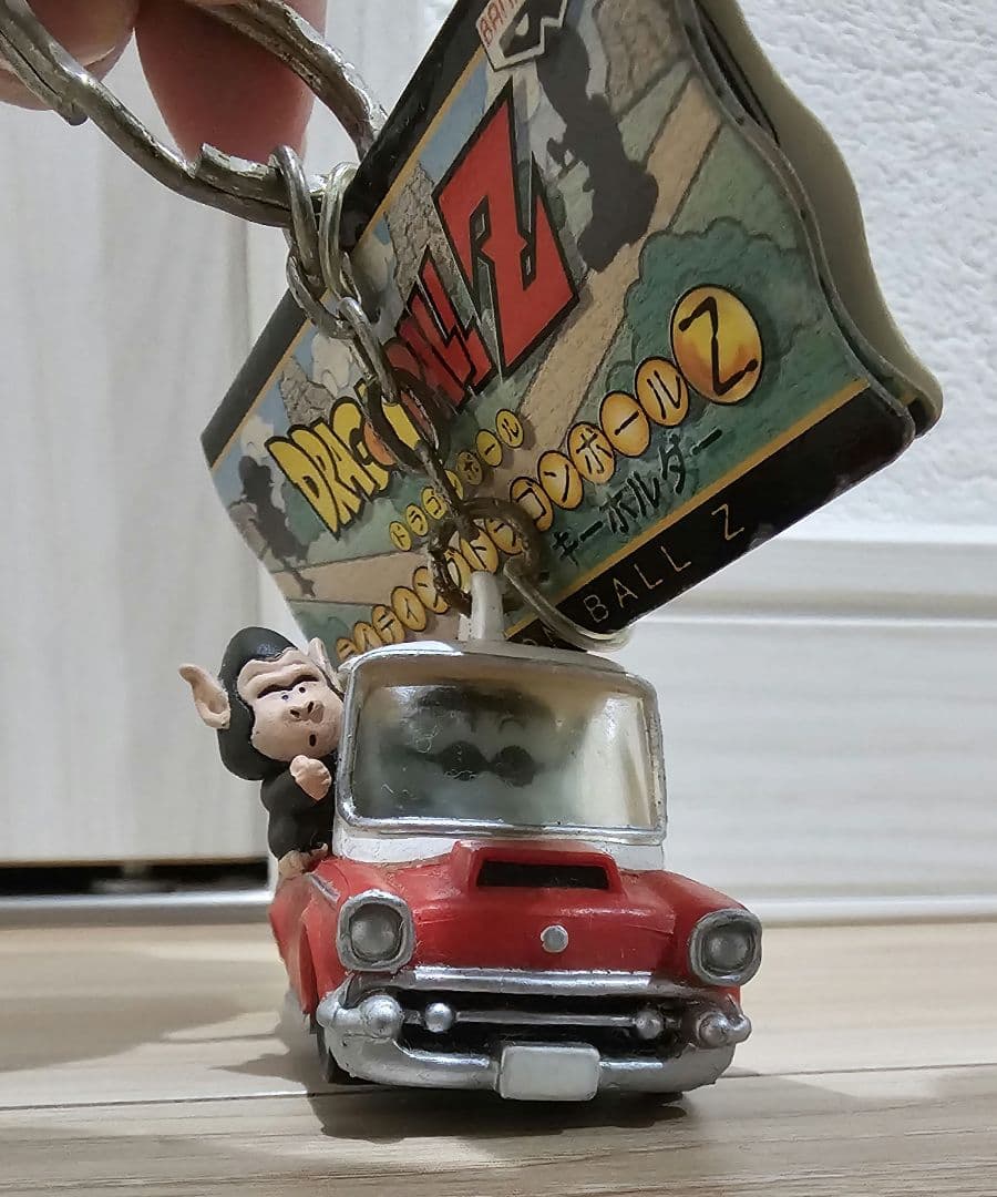 【未使用品】ドラゴンボールZ ライディングキーホルダー 界王様&バブルスくん