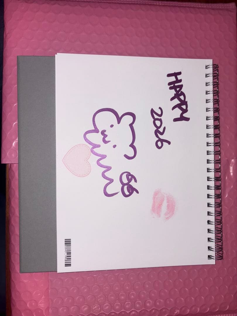 ピョウンジ　표은지　2026卓上カレンダー