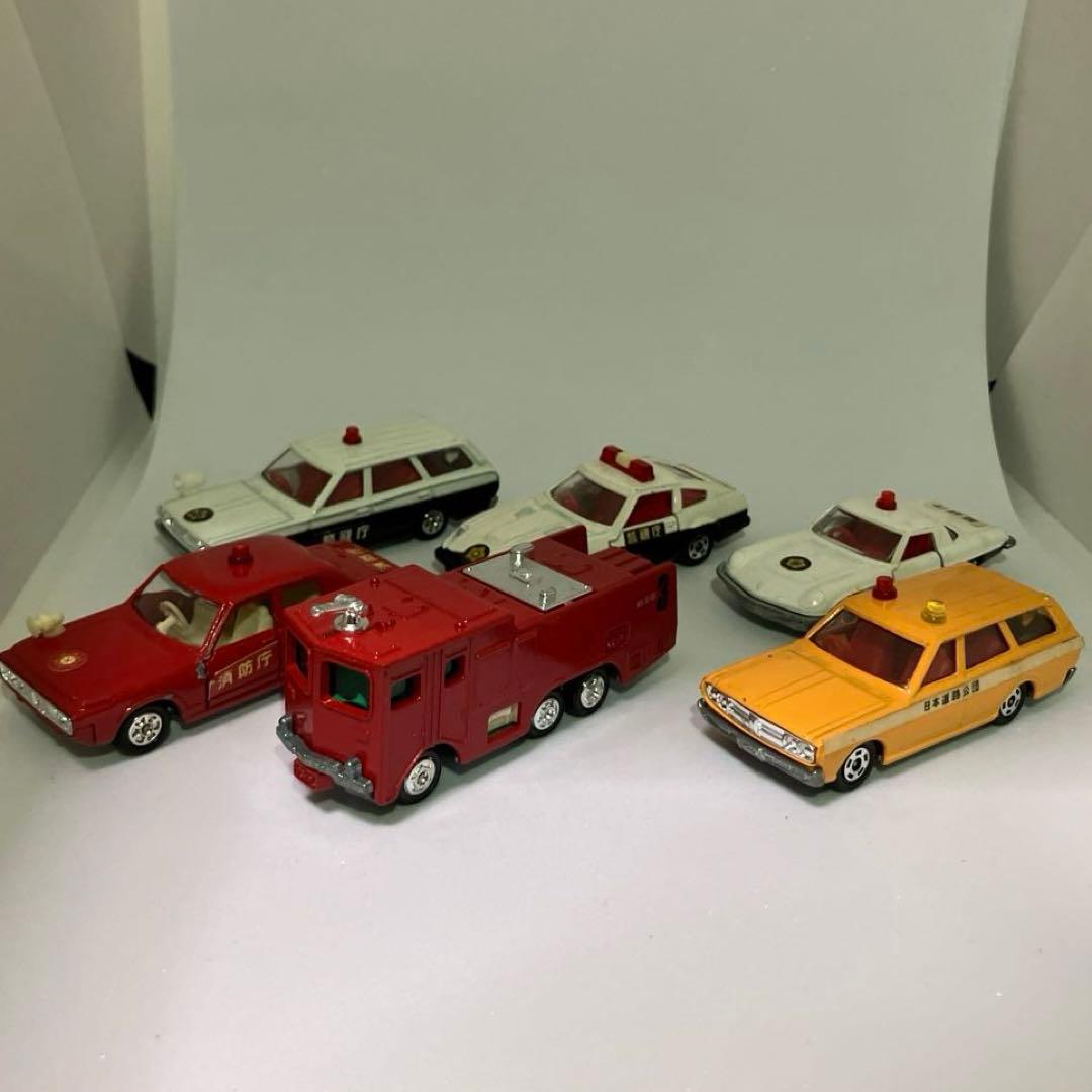 日本製　トミカ　6台セット