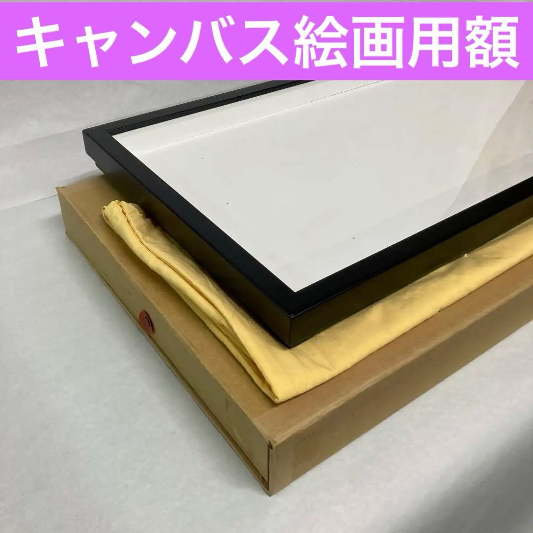 キャンバス絵画用額　変形サイズフレーム 黒