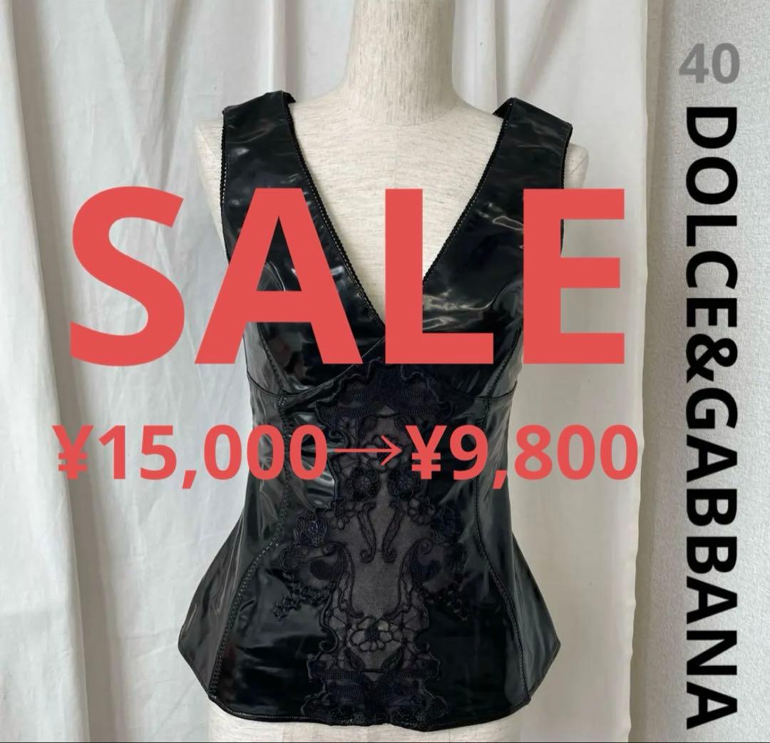 ドルチェ&ガッバーナ D&G タンクトップ y2k サイズ40