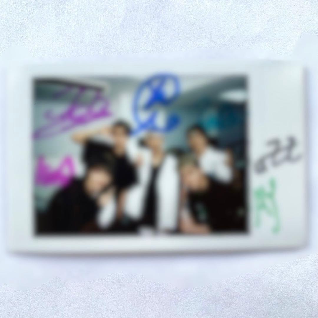 BuZZ 直筆サイン入りチェキ