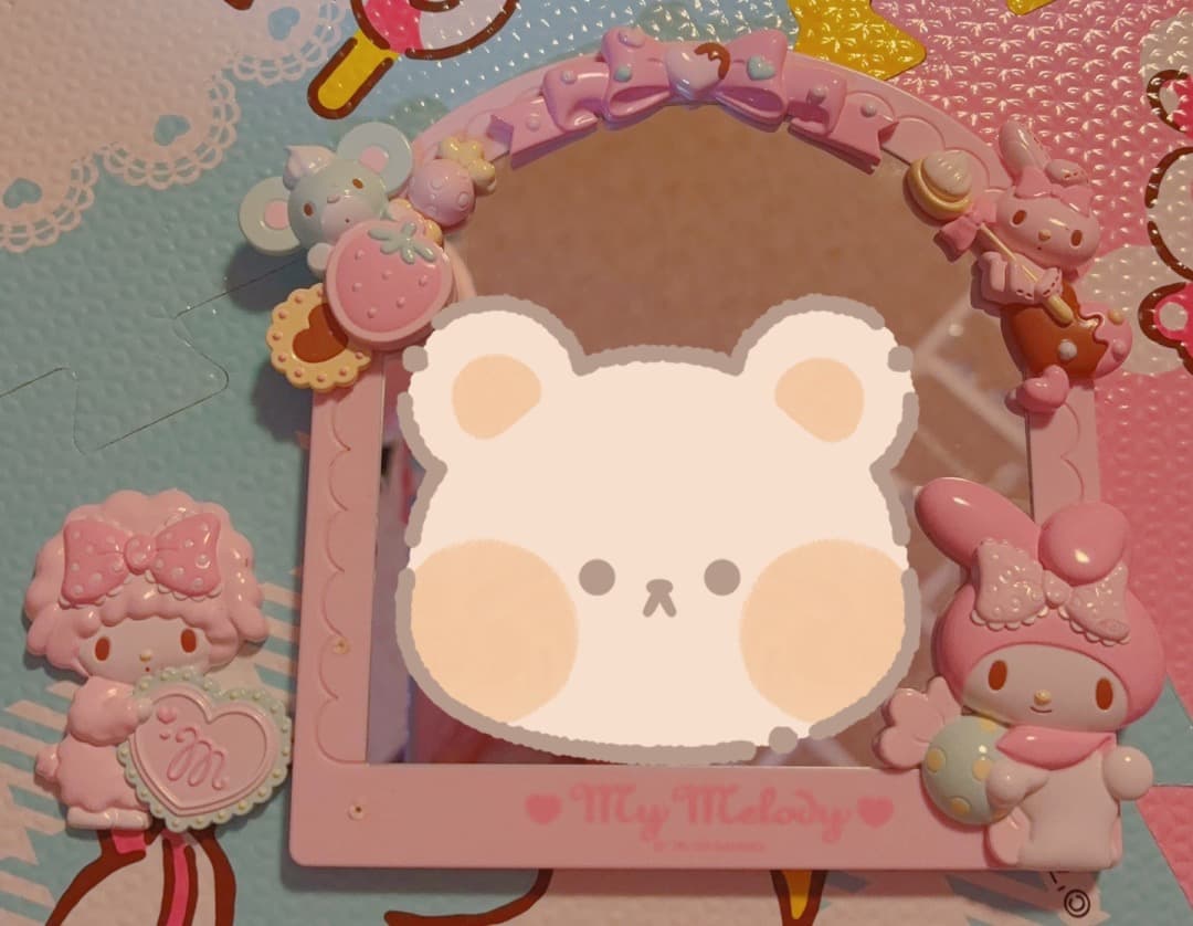 日*6様 マイメロディ　マイメロ　サンリオ　2way ミラー　レア　難アリ