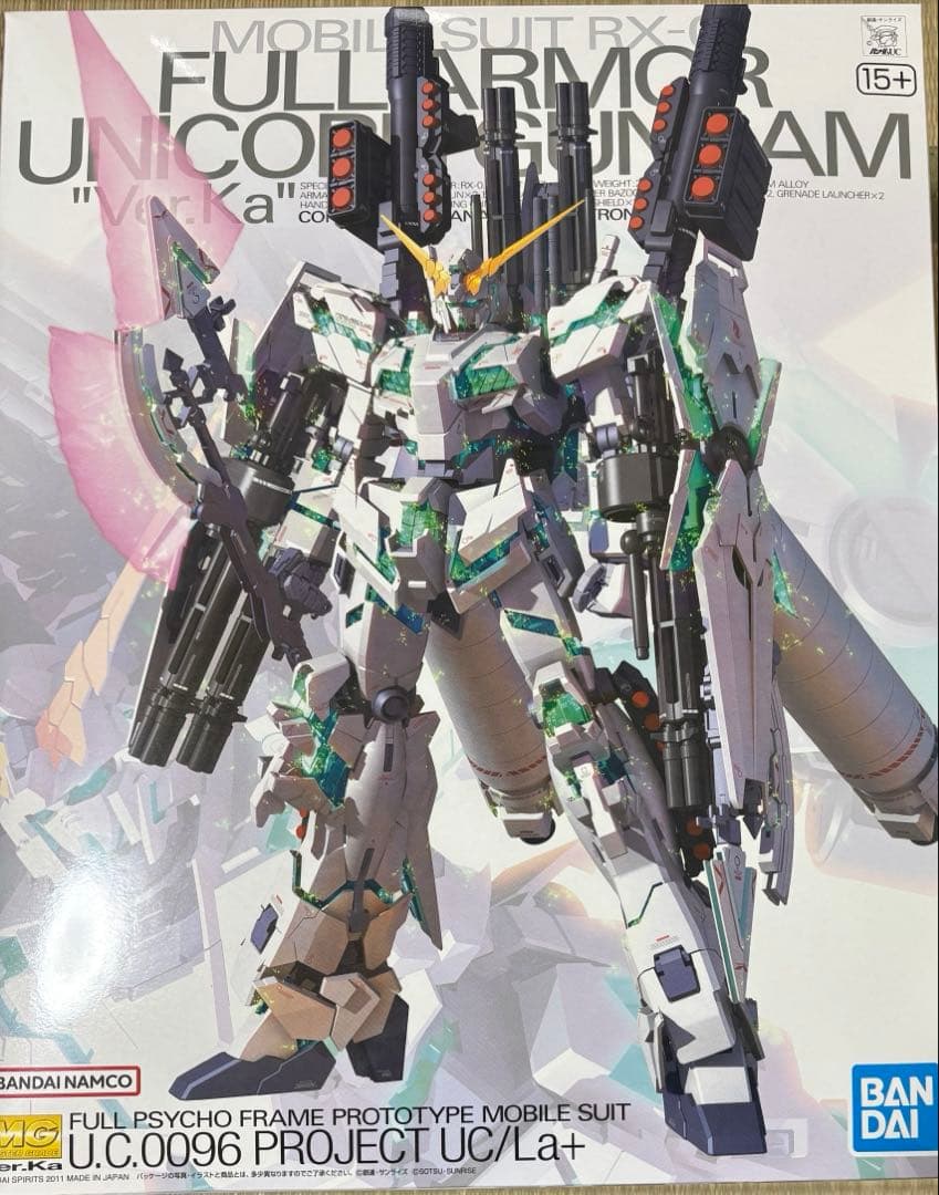 f*a様 MG1/100 RX-0 フルアーマーユニコーンガンダム［Ver.Ka