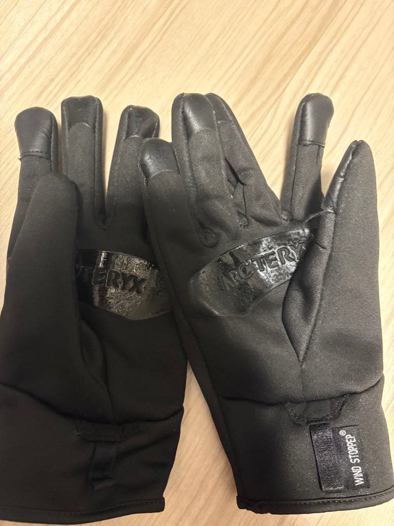 Arc'teryx WINDSTOPPER 手袋 黒