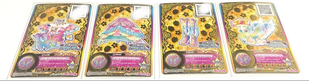 アイカツ　ルーレット　星のツバサドレスセットキャンペーン　レインボーエトワール