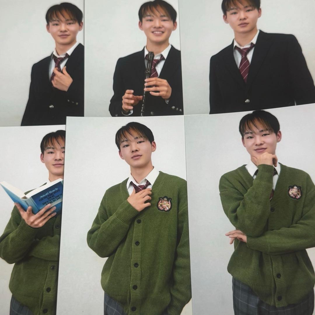 ブロマイド ミナデイン ダーマ男子校 木下湧仁 6枚セット