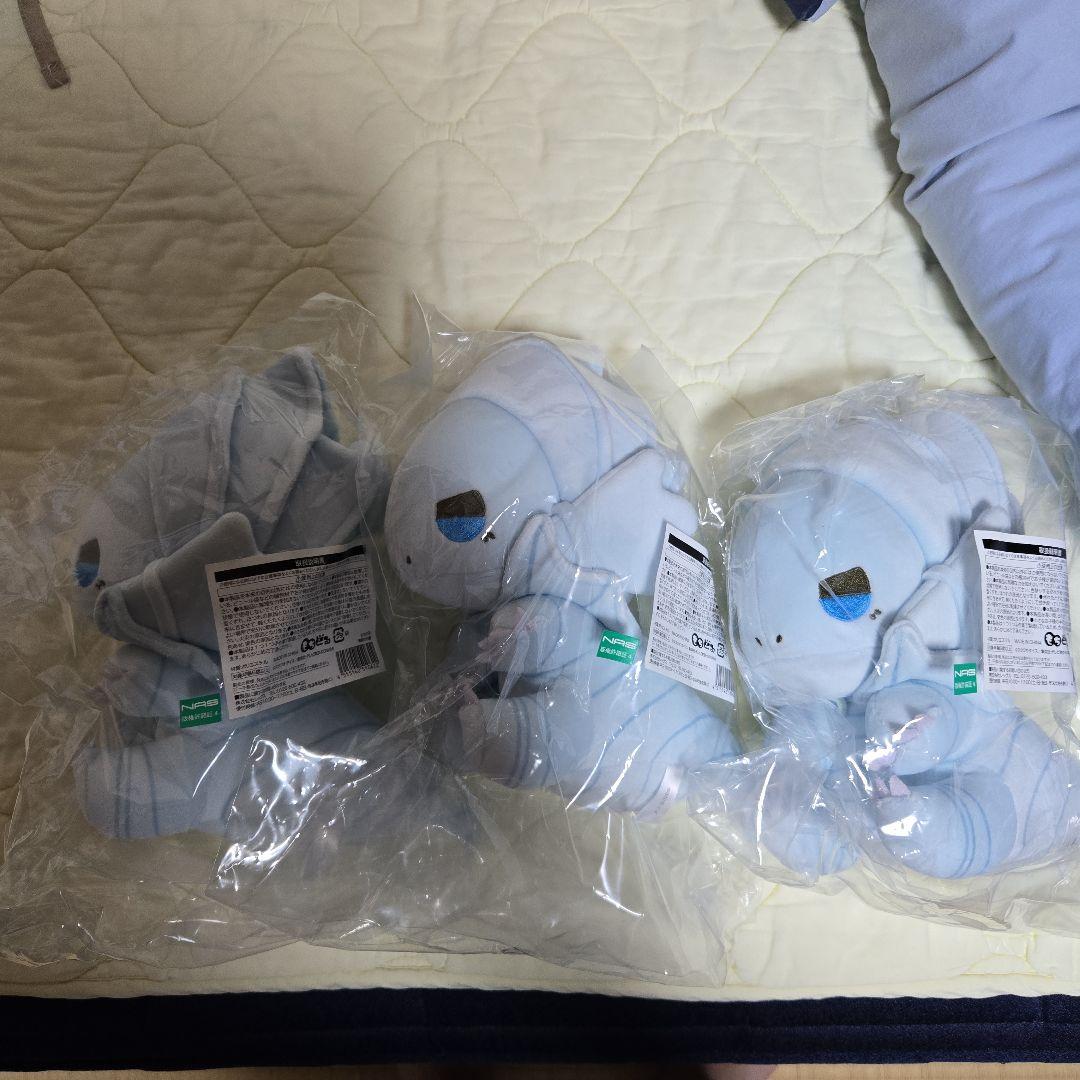 遊戯王 もちどる Loppi限定 青眼の白龍 もちどる ぬいぐるみ 3体セット