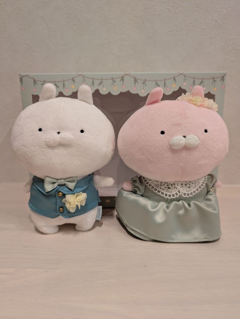 うさまる うさこ ガーデンパーティー ぬいぐるみ　結婚式　WEDDING BOX