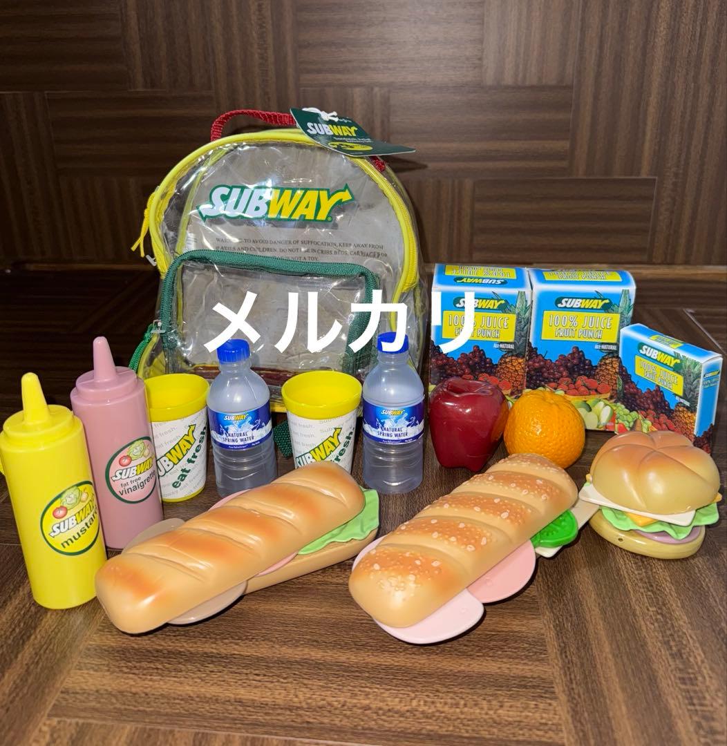 アメトイ ヴィンテージ プレイフード ままごと SUBWAY 未使用