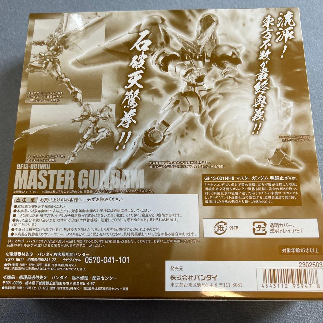 BANDAI ROBOT魂 MASTER GUNDAM