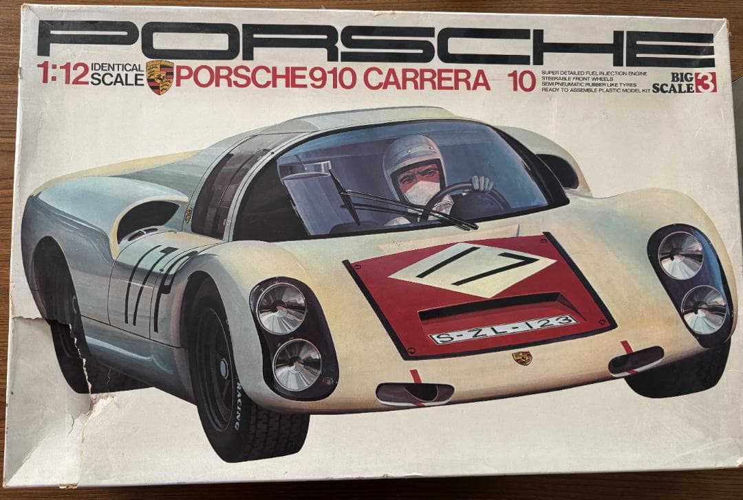 タミヤ ポルシェ910 カレラ10 1/12