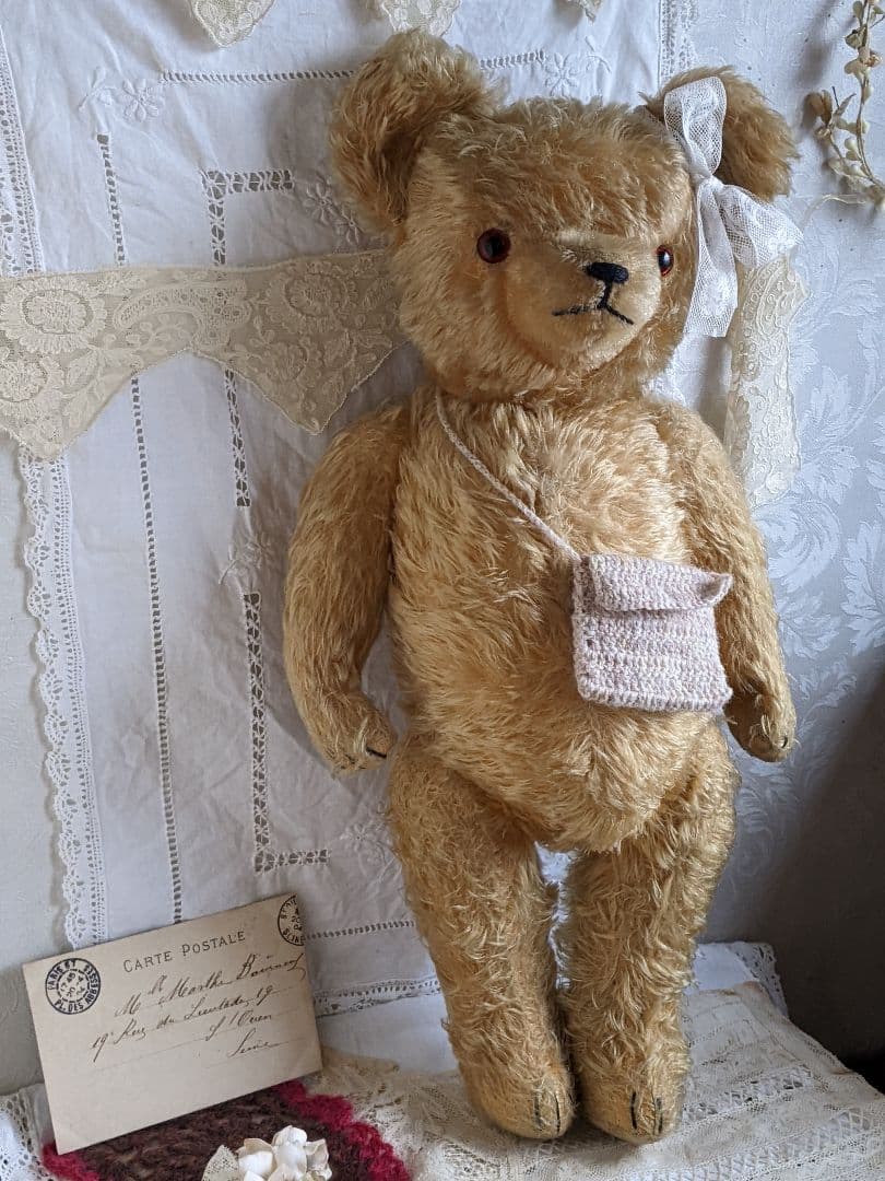 【d】アンティークベア　アンティークテディベア　ドイツ