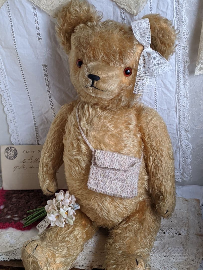 【d】アンティークベア　アンティークテディベア　ドイツ