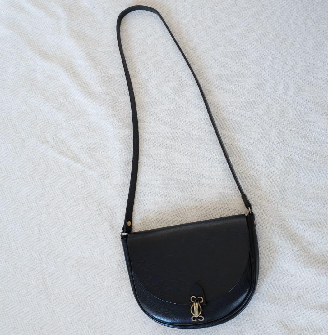 の*か様 LONA ヌーヴォーショルダー スモール ブラック