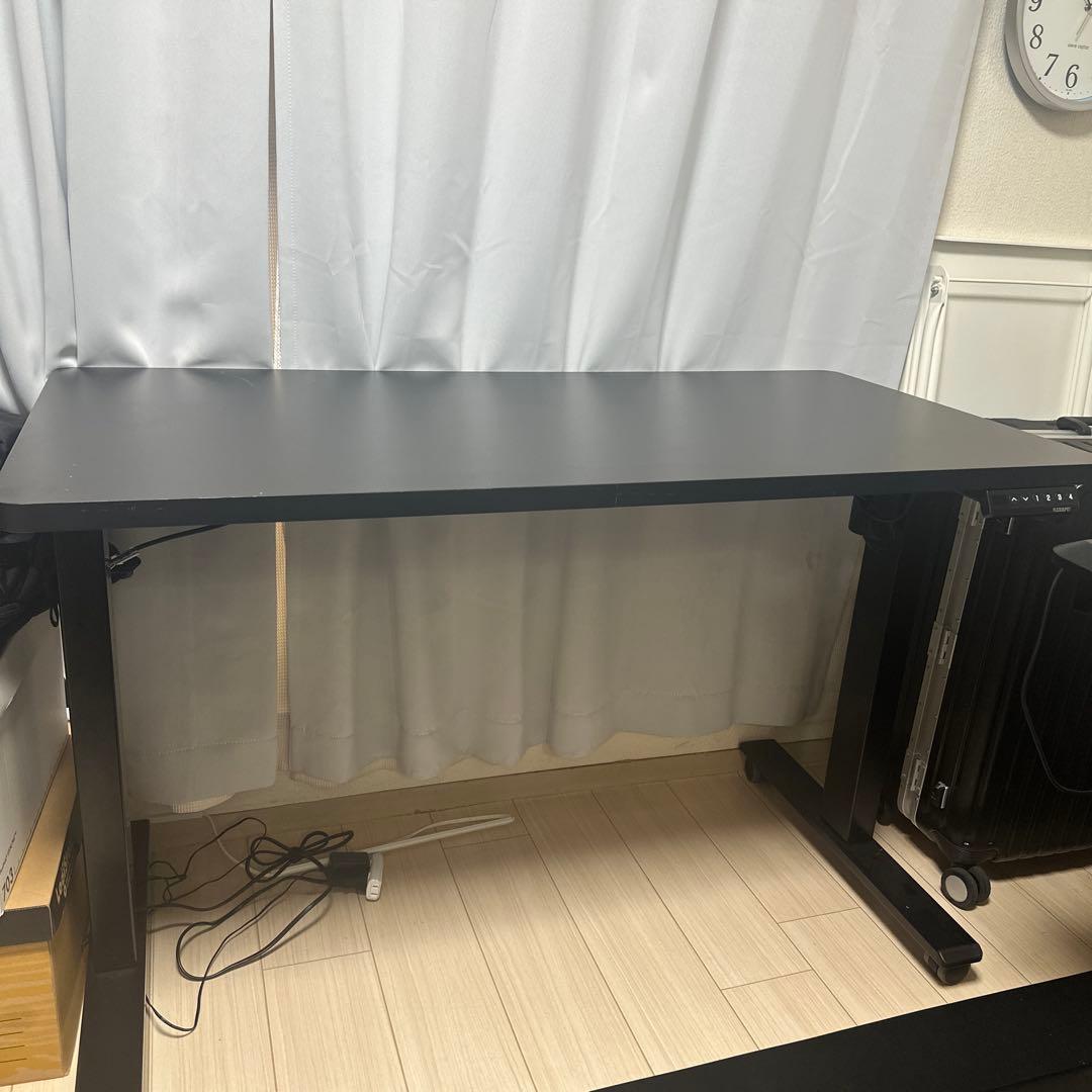 [0420]FLEXISPOT 電動式昇降デスク　ブラック　120x60