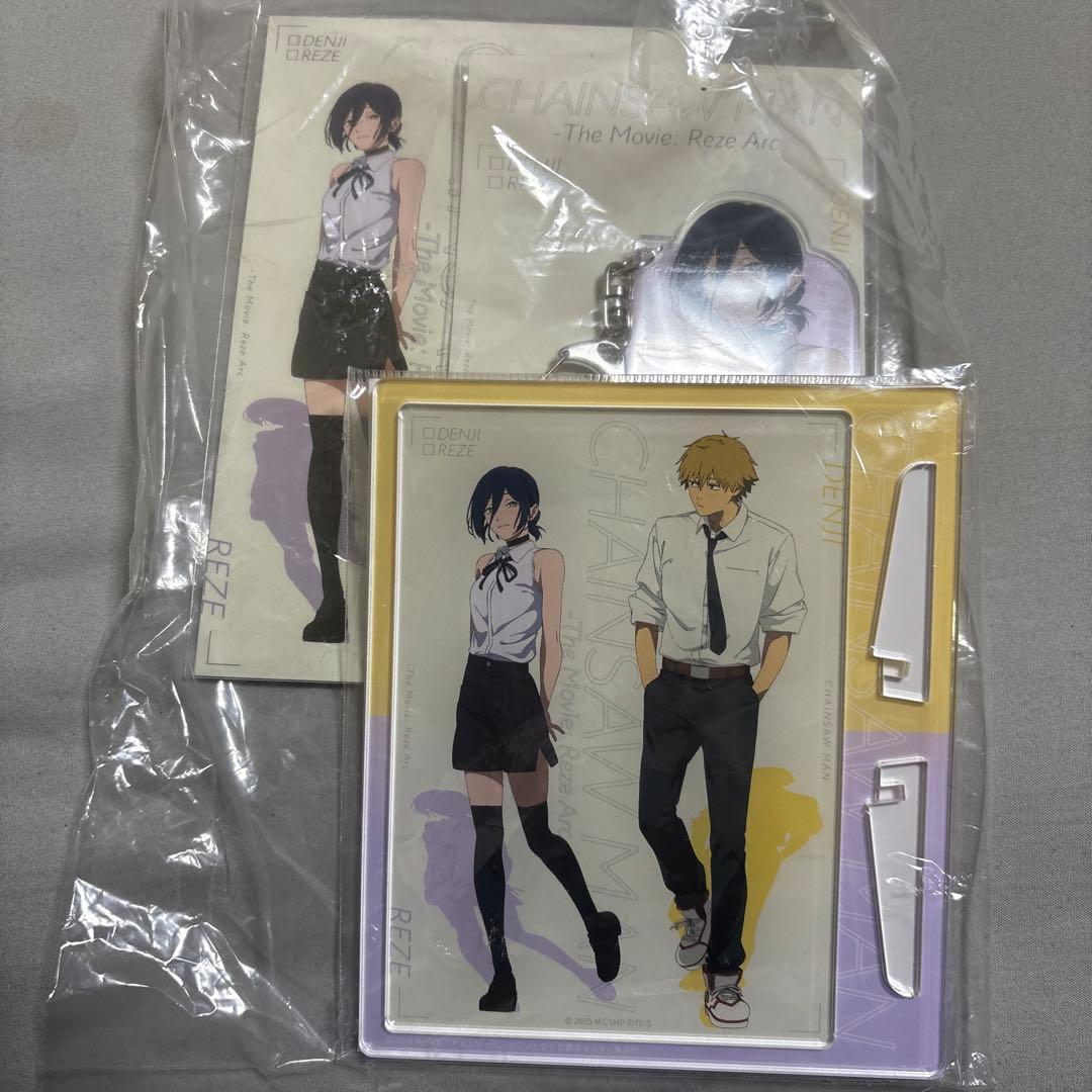 チェンソーマン アクリルスタンド ステッカー3セット
