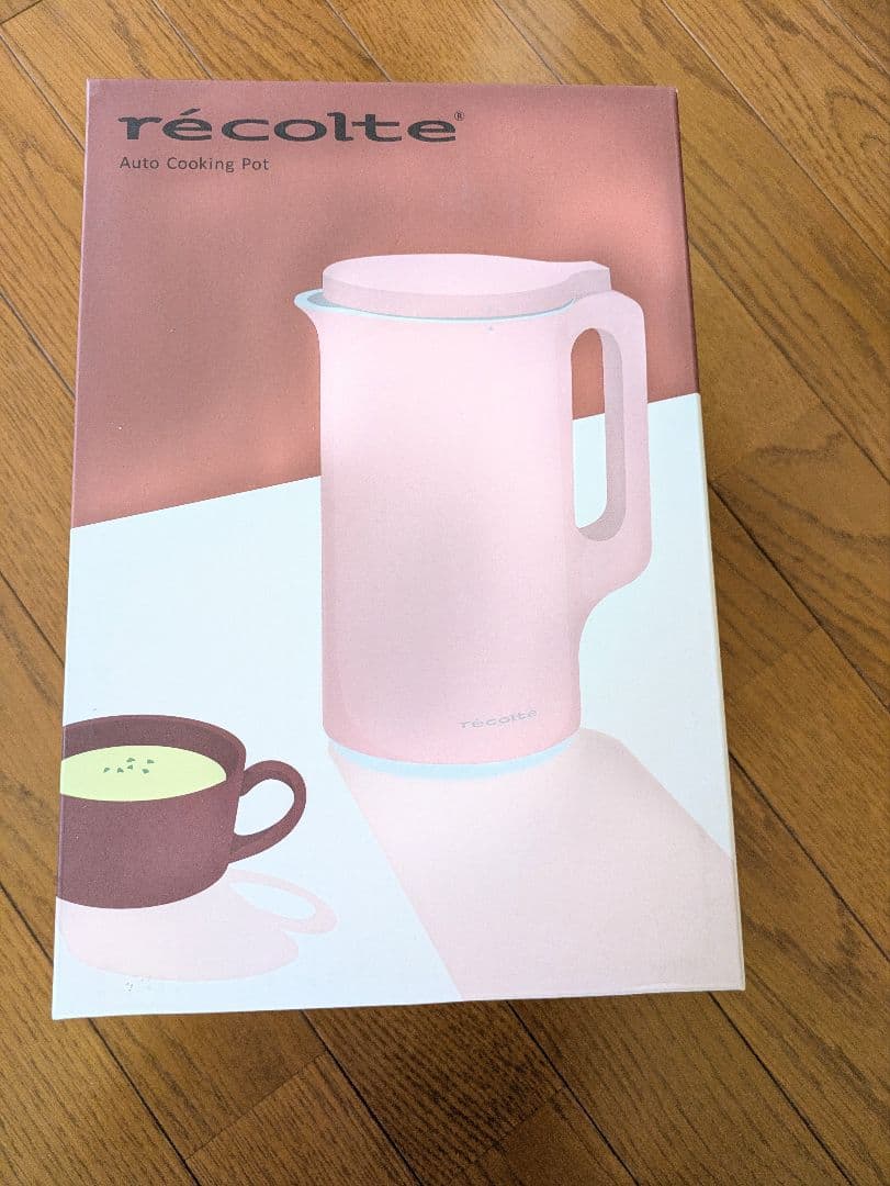 新品未使用 レコルト 自動調理ポット マカロンピンク