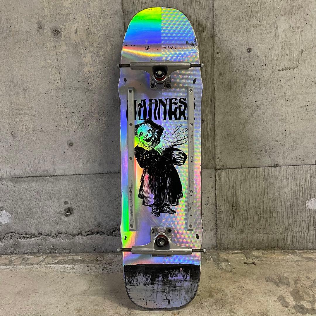 スケボー　MADNESS リフレクターデッキ　THEEVE チタントラック