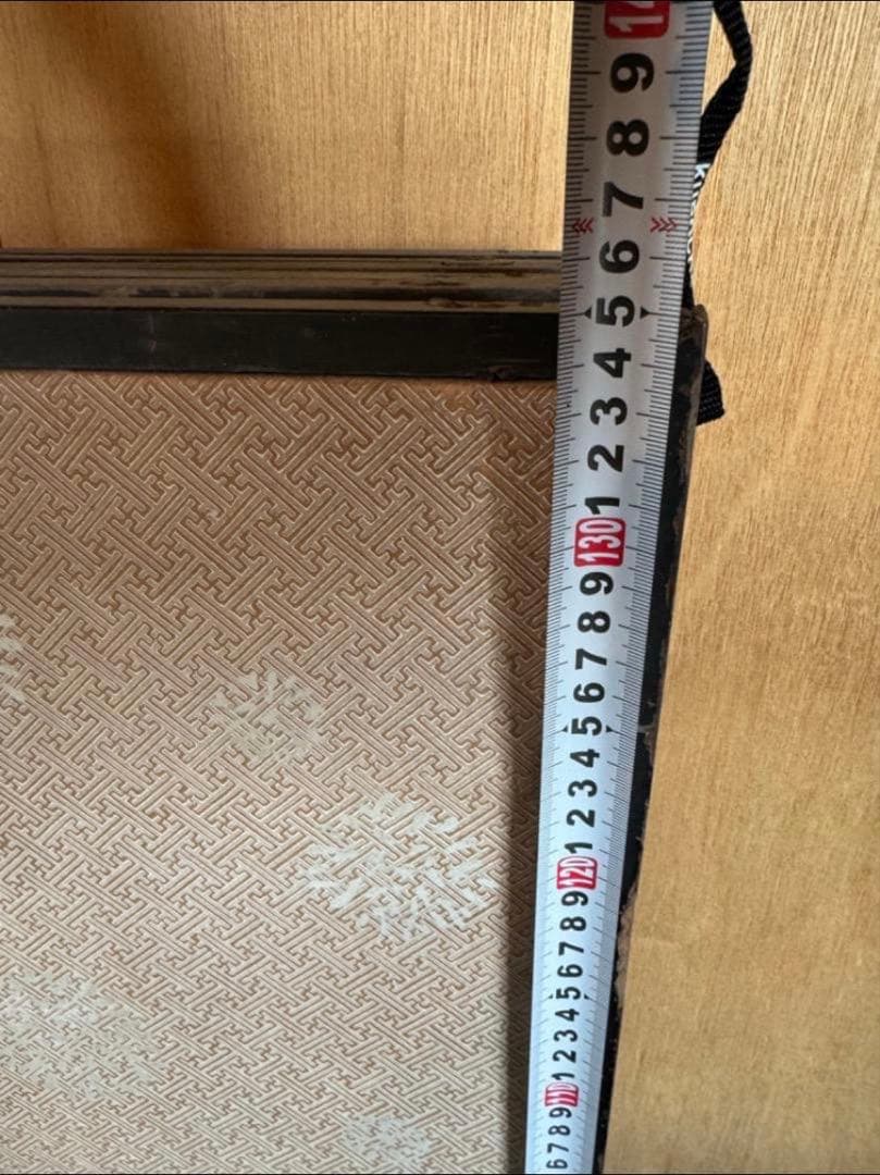 江戸後期 六曲屏風（6扇）画家コラージュ絵画