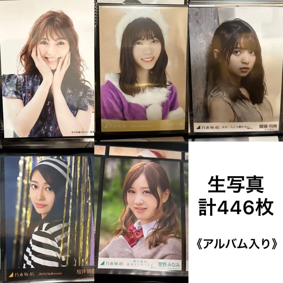 乃木坂46 / メンバー生写真446枚セット まとめ売り / 個別コンプ