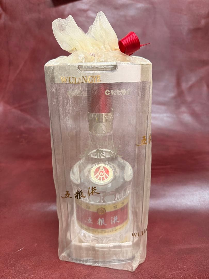 【新品】五粮液 500ml ケースと袋付き 白酒 ギフト品