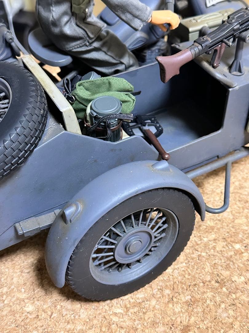 21st century toys 1/6 ドイツ軍　サイドカー 兵士付き