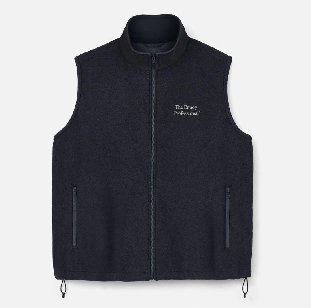 トップス ENNOY PROFESSIONAL FLEECE VEST XL