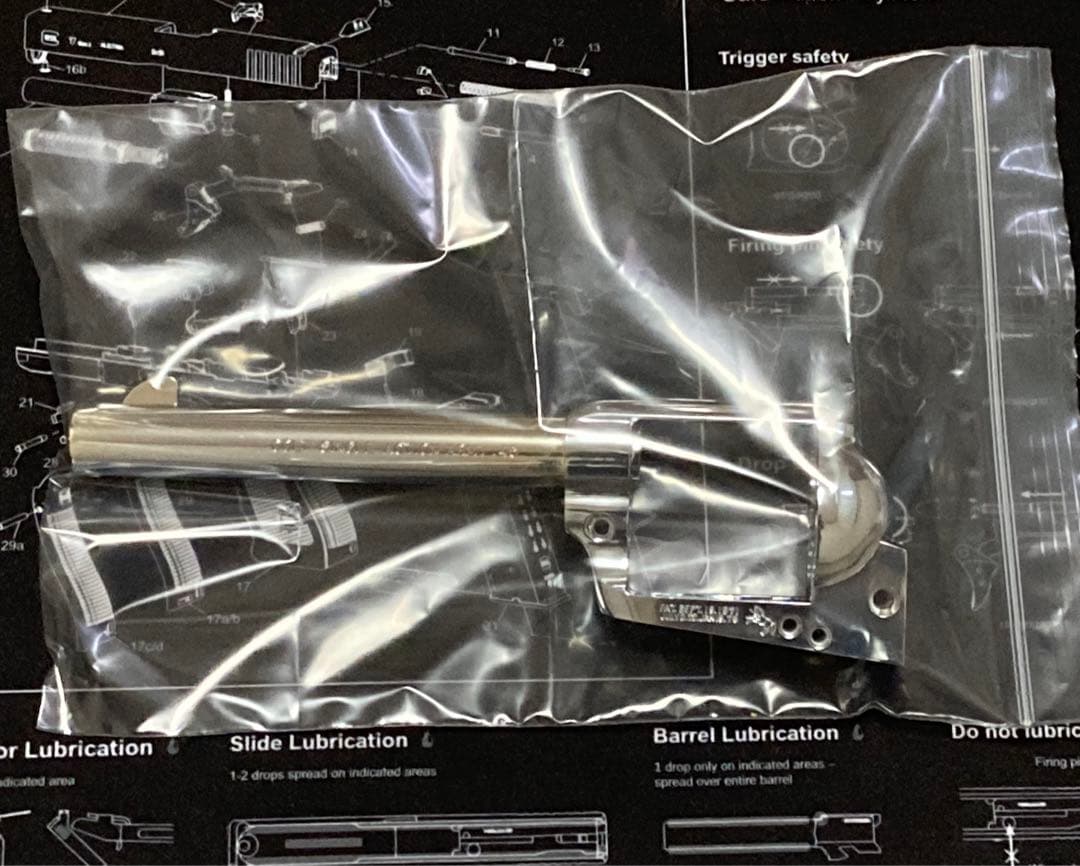 新品 未使用 ハートフォード SAA シルバー アーティラリー バレルフレーム