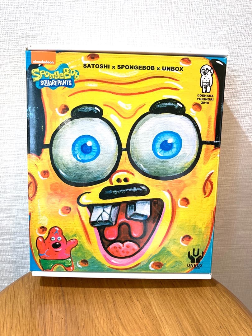 ム*パ様 [新品未使用品] Dehara デハラ サトシ君なスポンジボブ ソフビ