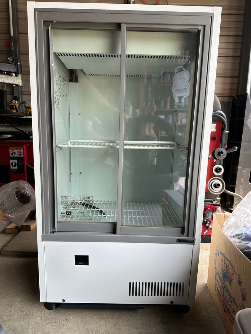 サンデン MUS-0611X 冷蔵ケース ホワイト