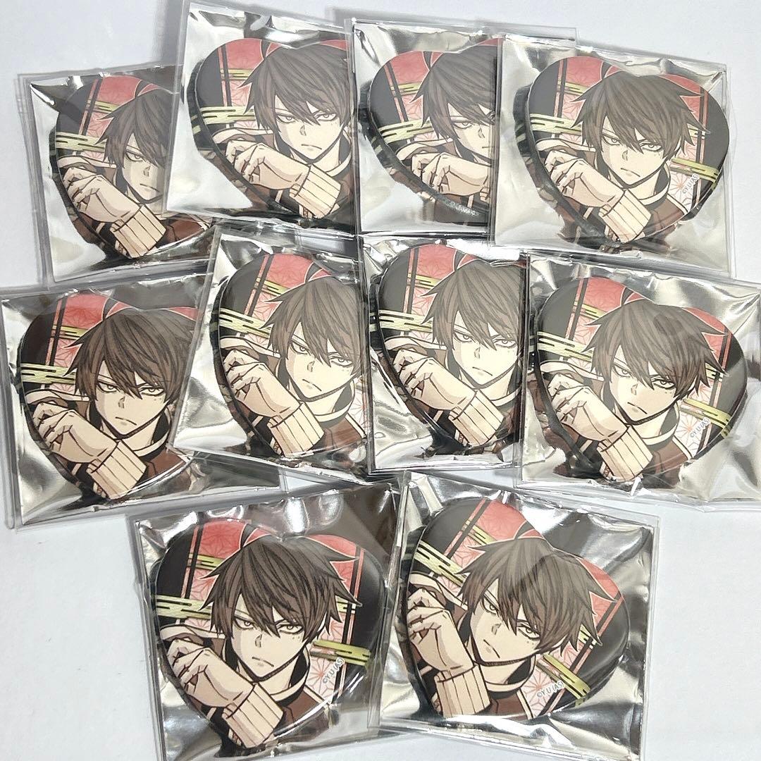 一ノ瀬四季 桃源暗鬼 ハート缶バッジ 原作絵 まとめ売り