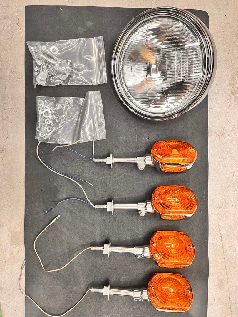 FX 純正ヘッドライト&ウィンカーセット