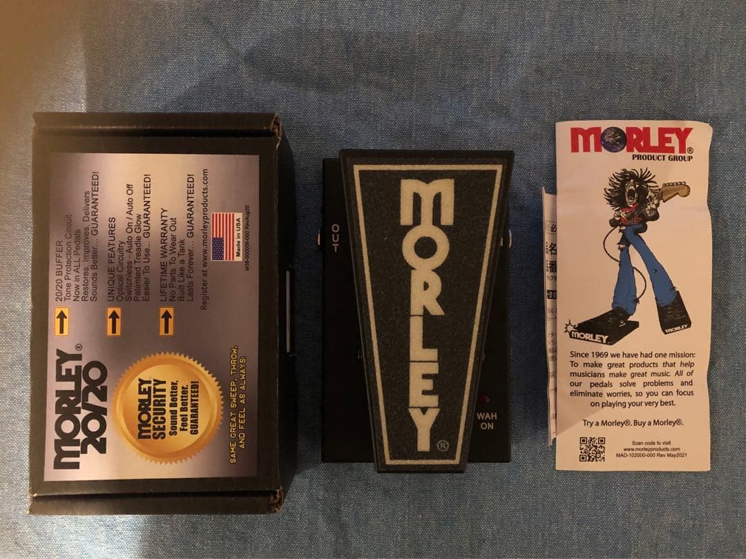 Morley ワウペダル switchless wah MTCSW