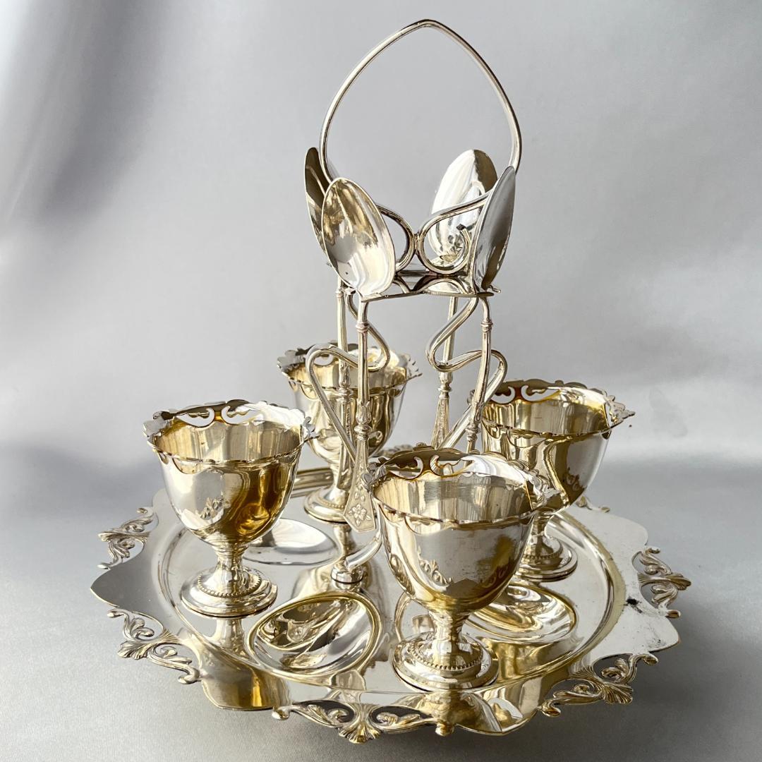 【Thomas Wilkinson & Sons】 エッグセット エッグカップ