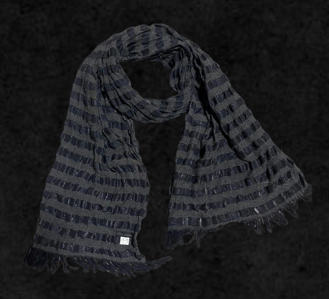 小物 00s archive Dirt Fringe Long Stole Y2K