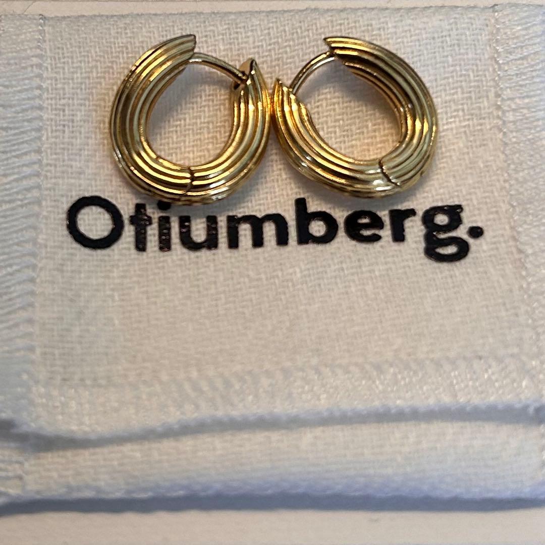 [新品] otiumberg twisted ridge フープピアス