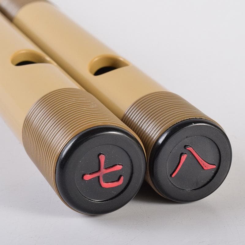 篠笛　スズキ　竹製　銀鈴　プラスチック　童子　七・八本調子　六本　V　R7808