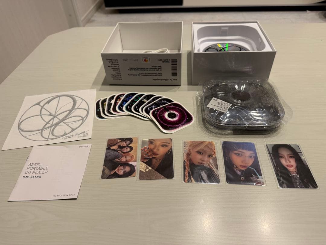 aespa The 1st Album Armageddon CDプレイヤー