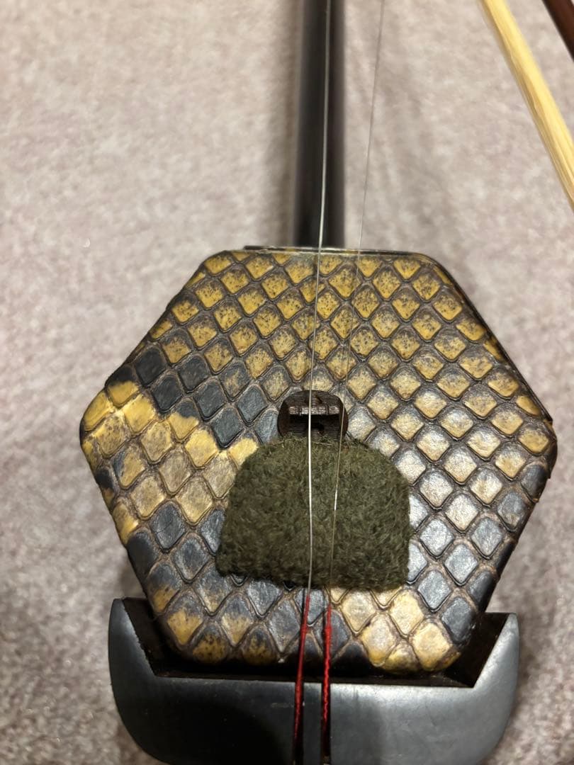 【Toujours 】二胡 証明書付 ケース付