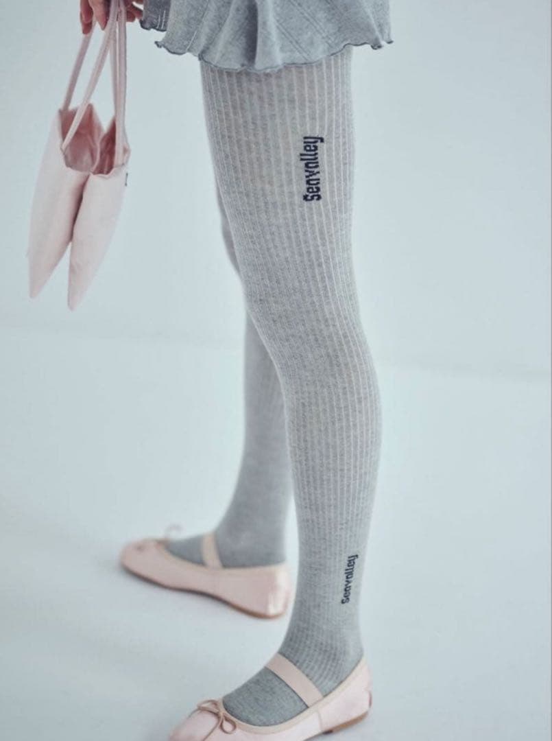 SEA♡POPUP限定 SEAVALLEY COTTON KNIT TIGHTS