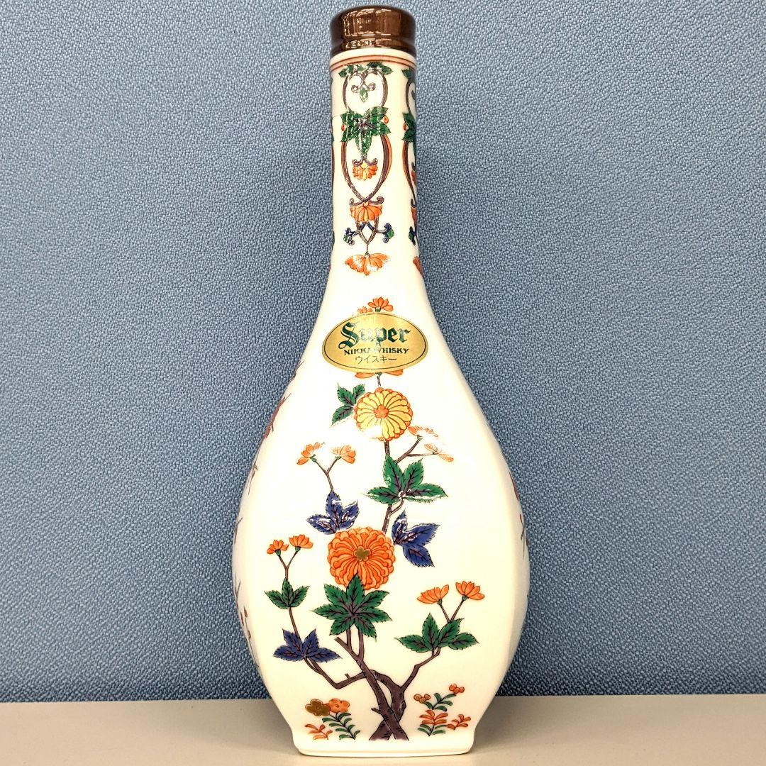 スーパーニッカ　有田焼　陶器ボトル　600ml 43%　古酒未開栓　箱なし