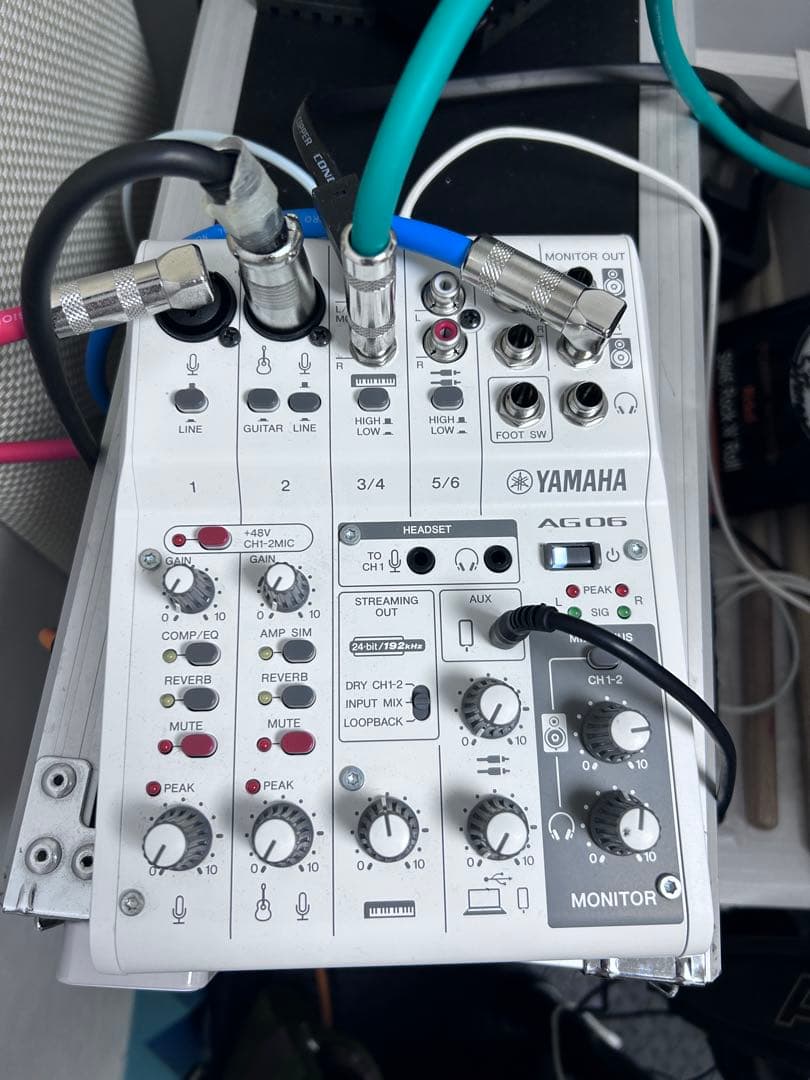 YAMAHA AG06mk2 オーディオインターフェイス　ストリーミングミキサー