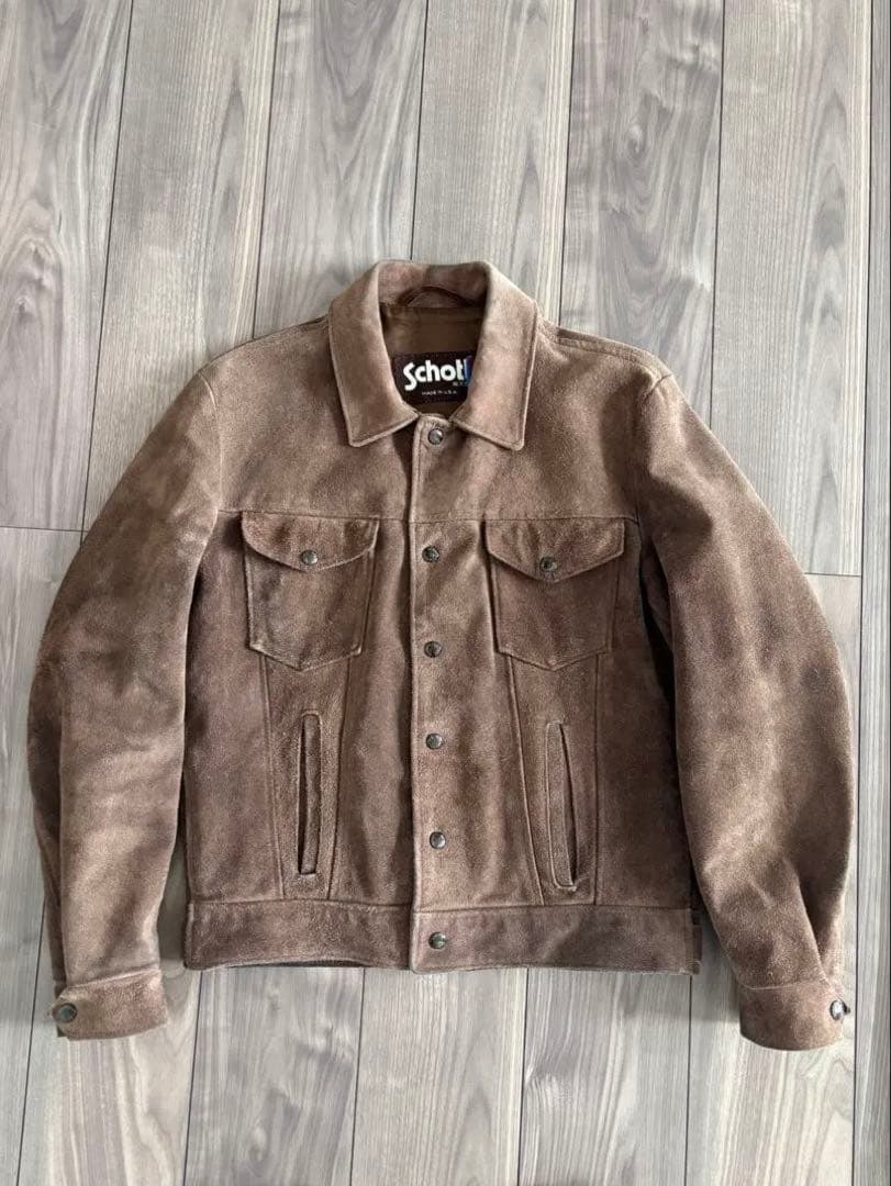 Schott スエードジャケット トラッカージャケットサイズ40