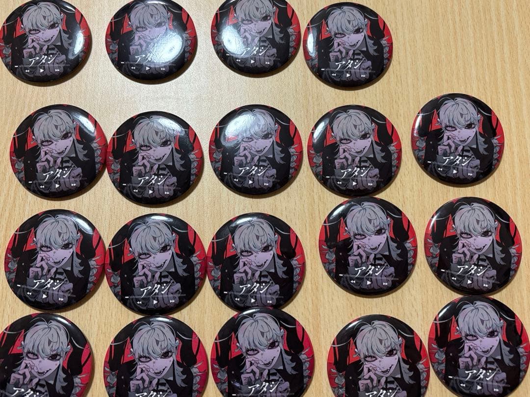 syudou アタシ 缶バッジ 19個