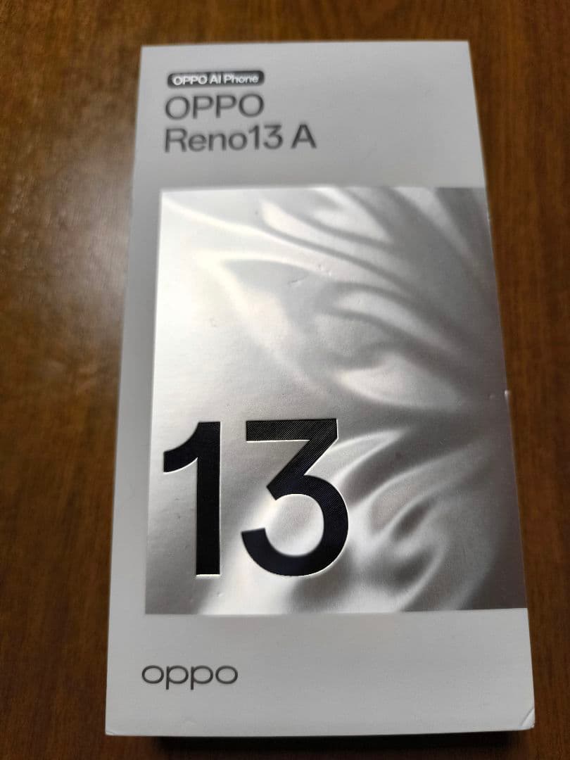 OPPO Reno13 A アイスブルー　箱付き　SIMフリー　送料無料