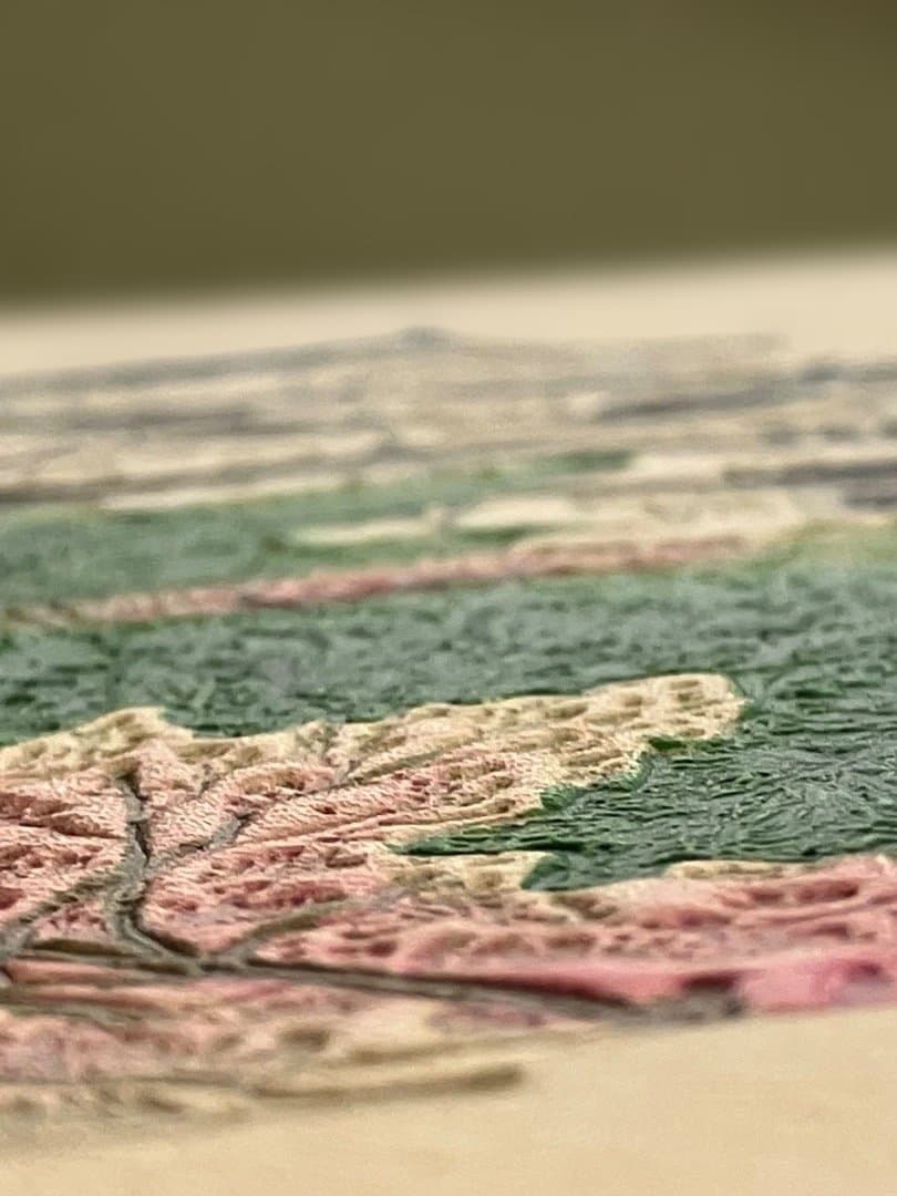 姫路革細工「国宝姫路城」木製フレーム付き