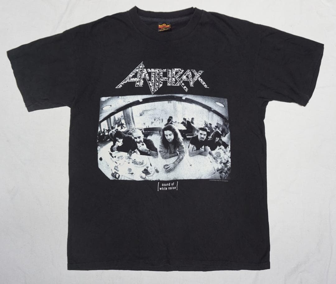 90's USA製 ANTHRAX Tシャツ ロック ビンテージ Slayer