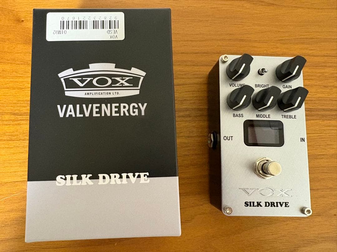 【美品】VOX SILK DRIVE ギターエフェクター