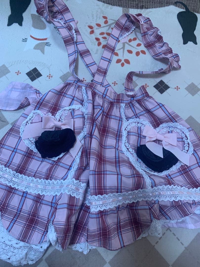 ベイビーザスターズシャインブライト Sweet Wingタータンチェックスカート